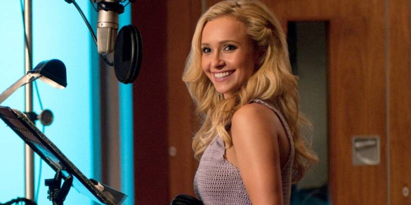 Juliette Barnes (Hayden Panettiere) in a recording studio in 'Nashville'