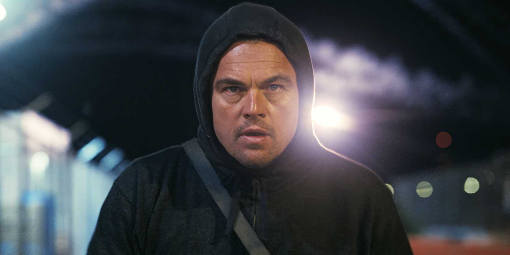 Custom image of Leonardo DiCaprio in One Battle After Another for interview