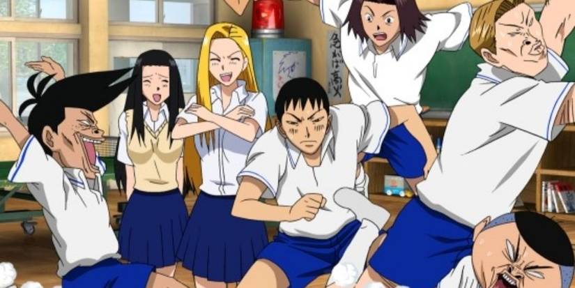 Para pemeran klub ping-pong kacau