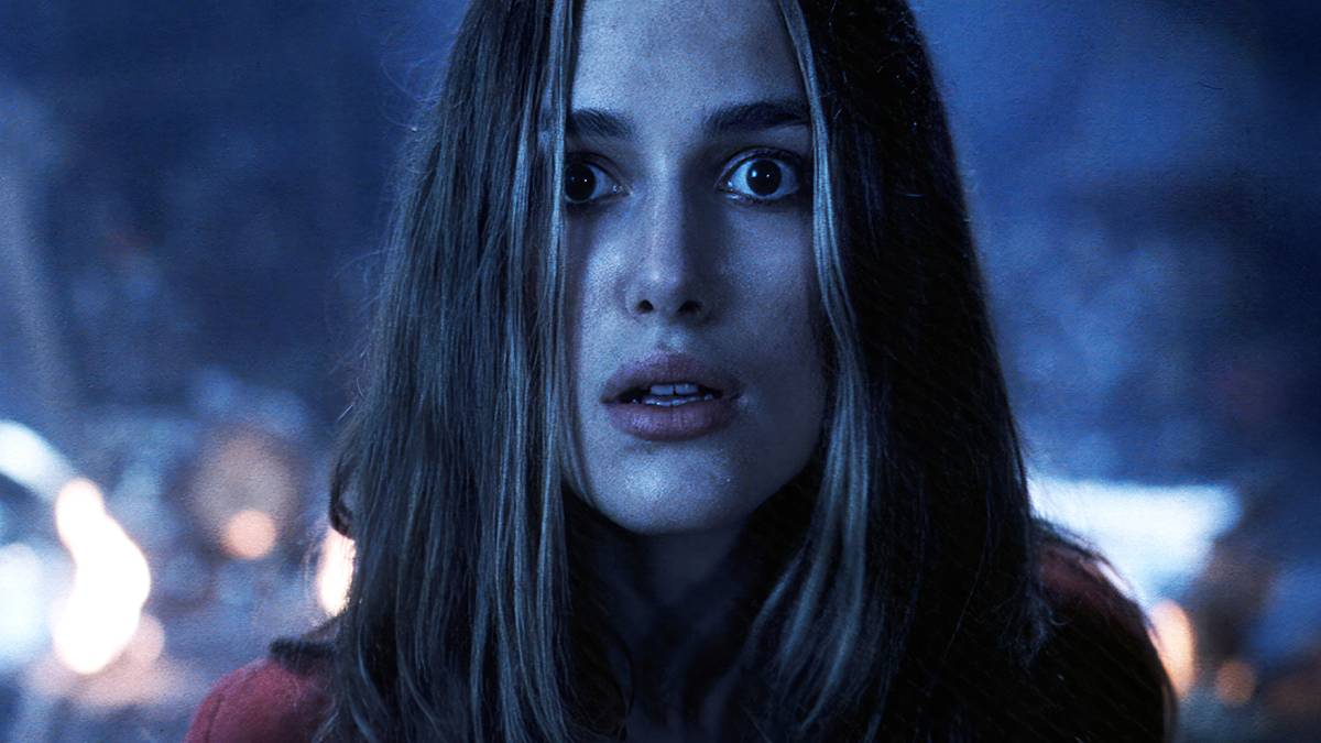 A girl looking scared