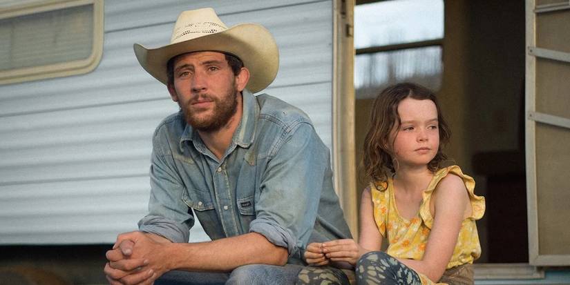 Josh O'Connor and Lily LaTorre in Rebuilding