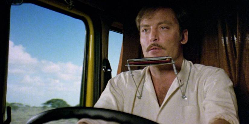 A man driving in Roadgames