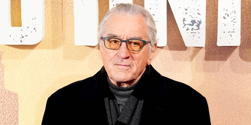 Robert De Niro wearing spectacles on the red carpet