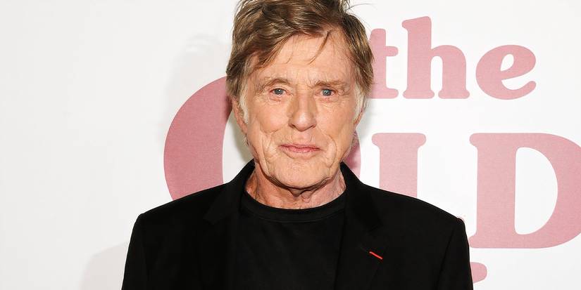 Robert Redford on a red carpet.