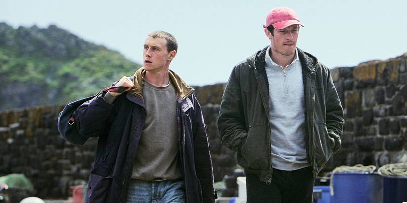 George MacKay and Callum Turner in Rose of Nevada