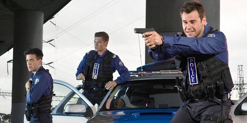 Ashley Zuckerman and Rodger Corser in Rush (2008)