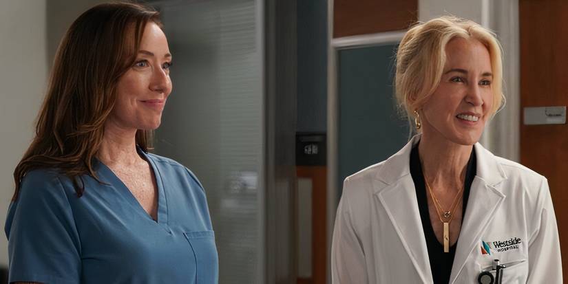 Molly Parker como Amy e Felicity Huffman como Joan na segunda temporada de Doc