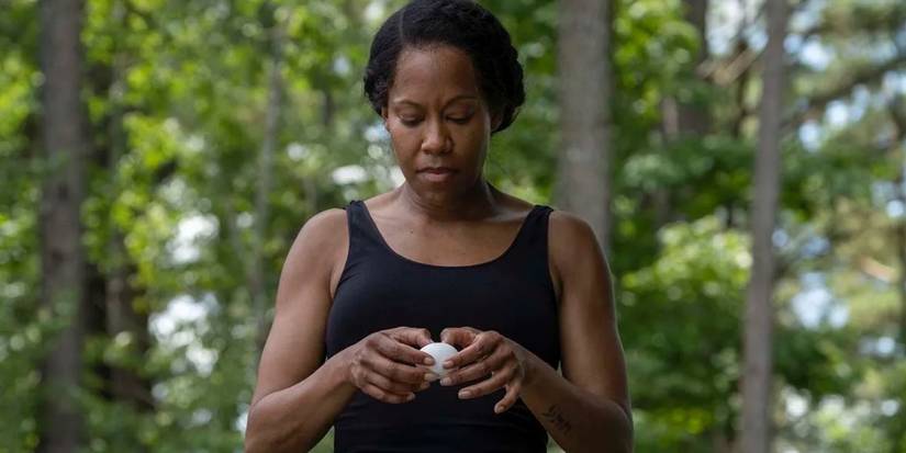 Regina King as Angela in Watchmen