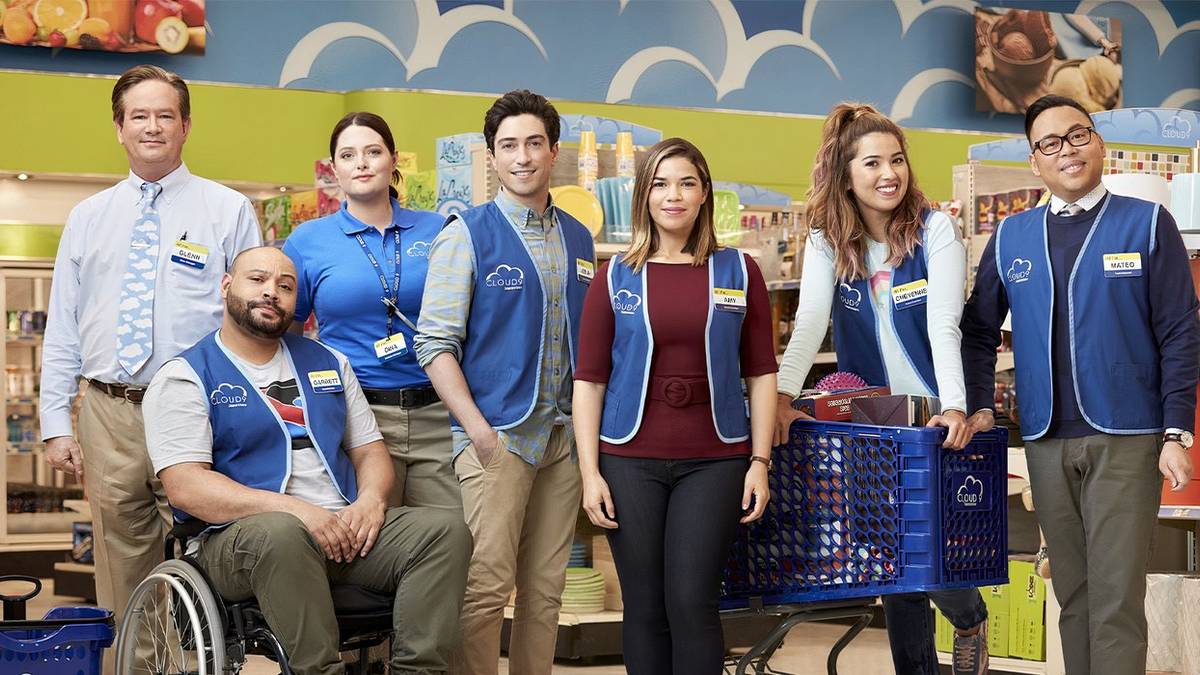 An image from the sitcom 'Superstore.'
