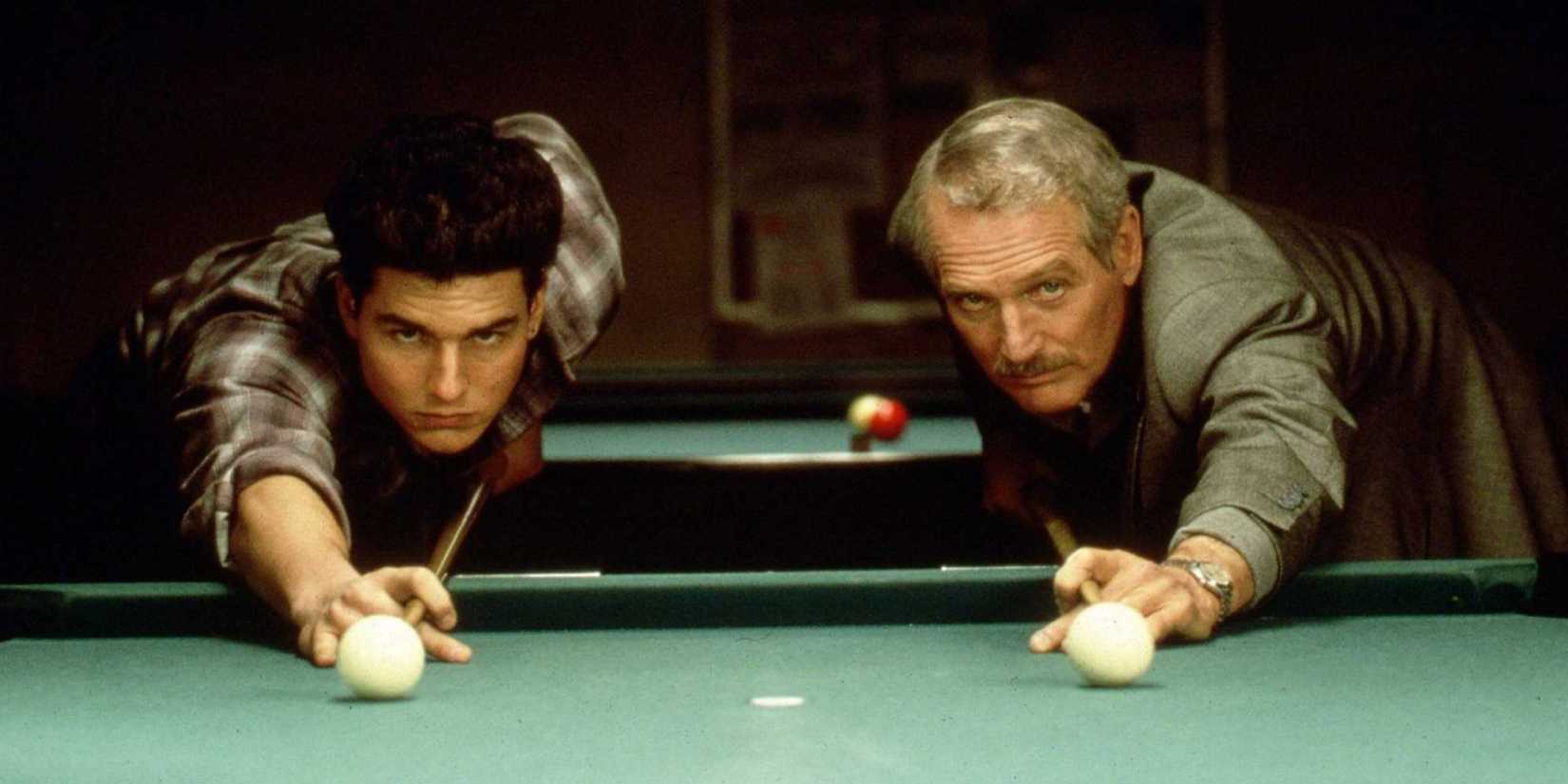 Tom Cruise and Paul Newman in 'The Color of Money'