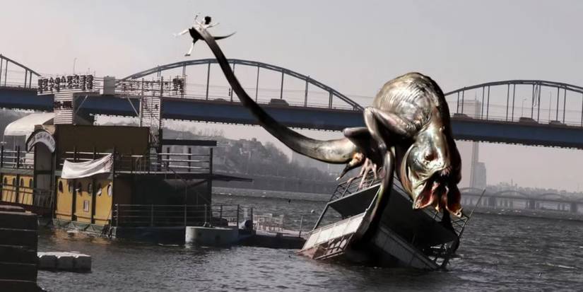 The monster in Han River from The Host (2006).