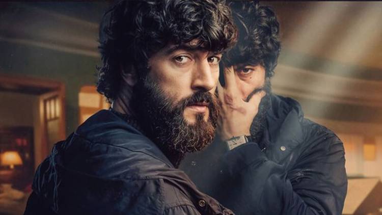 Two versions of Alex looking foward