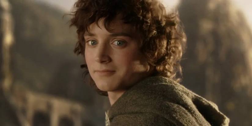 Frodo looking back in The Lord of the Rings_ The Return of the King