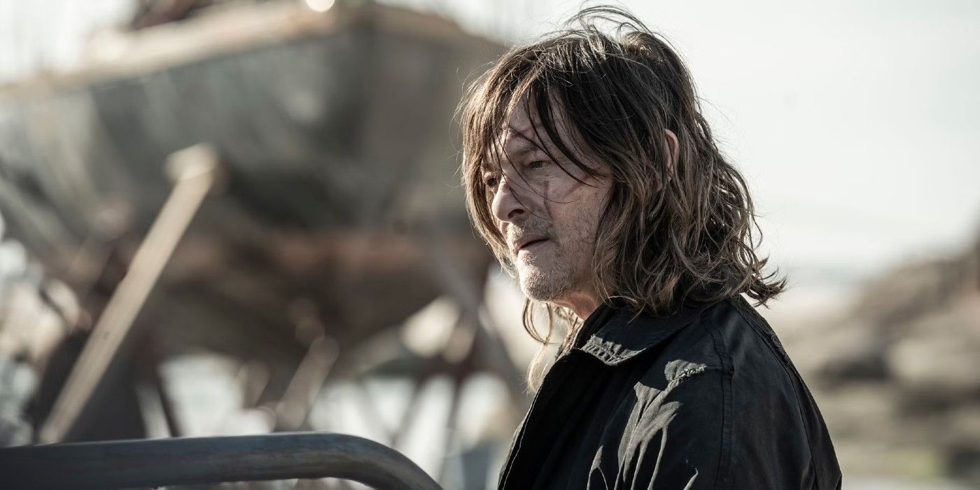 Norman Reedus como Daryl Dixon em The Walking Dead: Daryl Dixon.