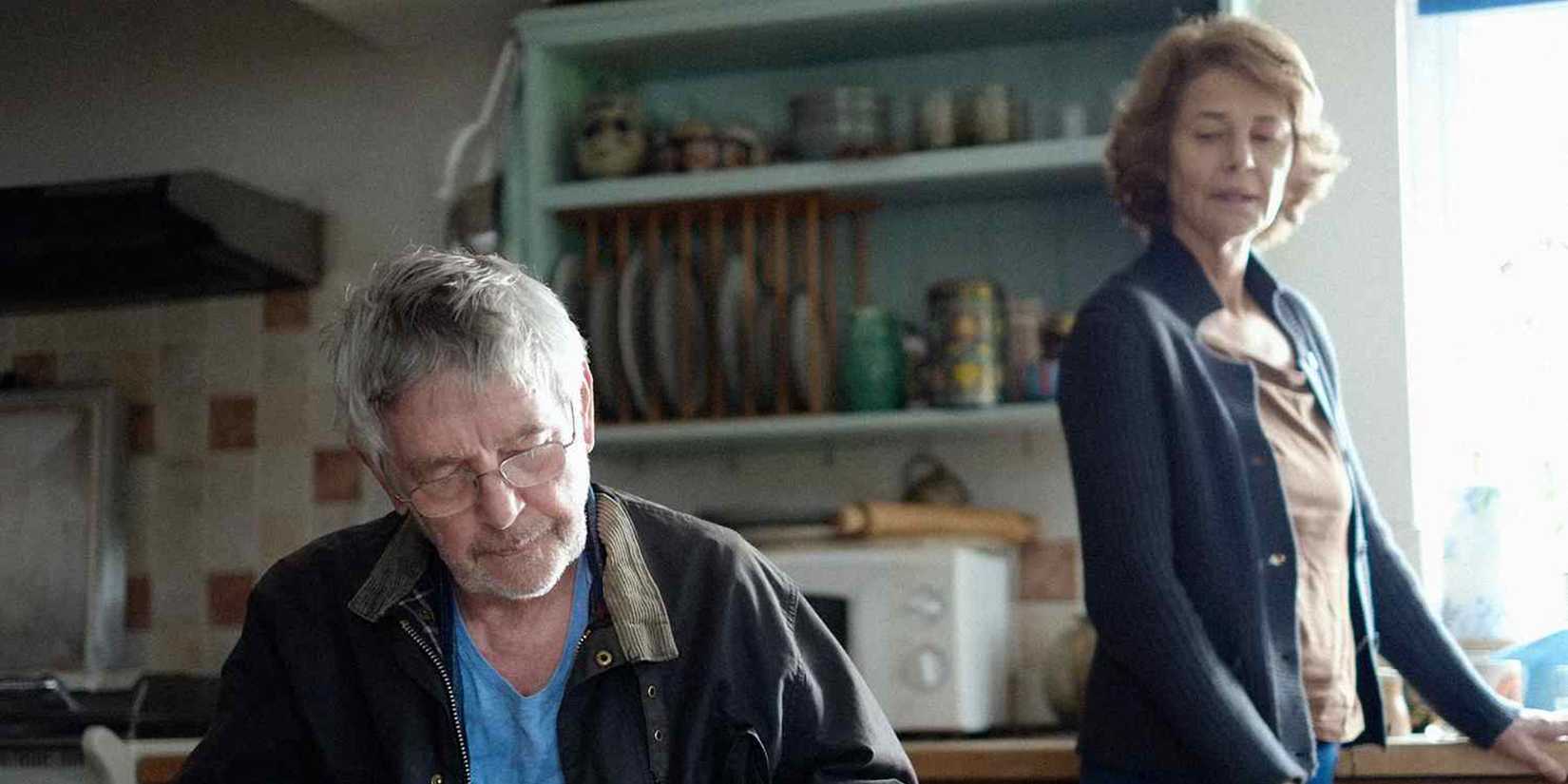 Tom Courtenay and Charlotte Rampling in '45 Years'