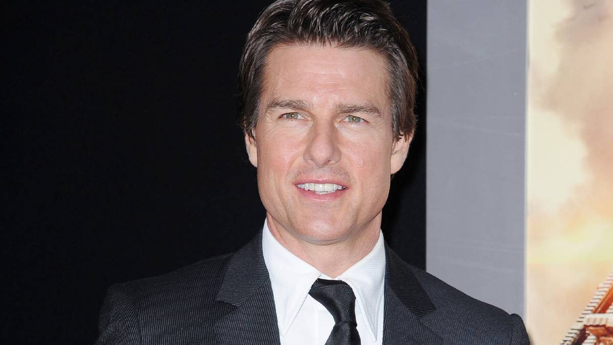 Tom Cruise on the red carpet for Edge of Tomorrow