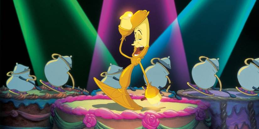 Lumiere sings 'Be Our Guest' from 'Beauty and the Beast.'