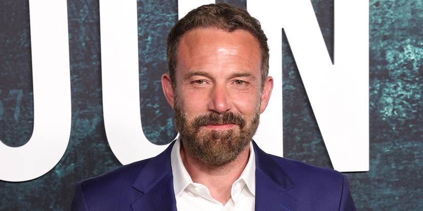 Ben Affleck on a red carpet.