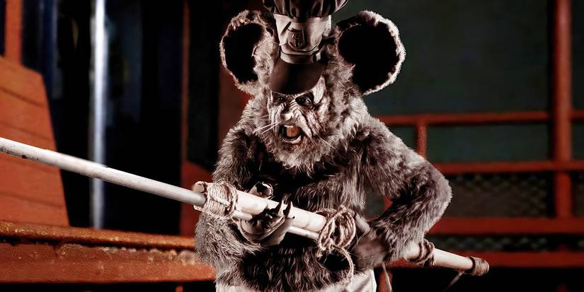 David Howard Thornton as Steamboat Willie with a Harpoon in Screamboat