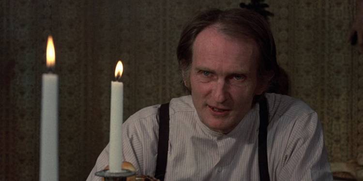 Roberts Blossom as Ezra Cobb in Deranged: Confessions of a Necrophile,