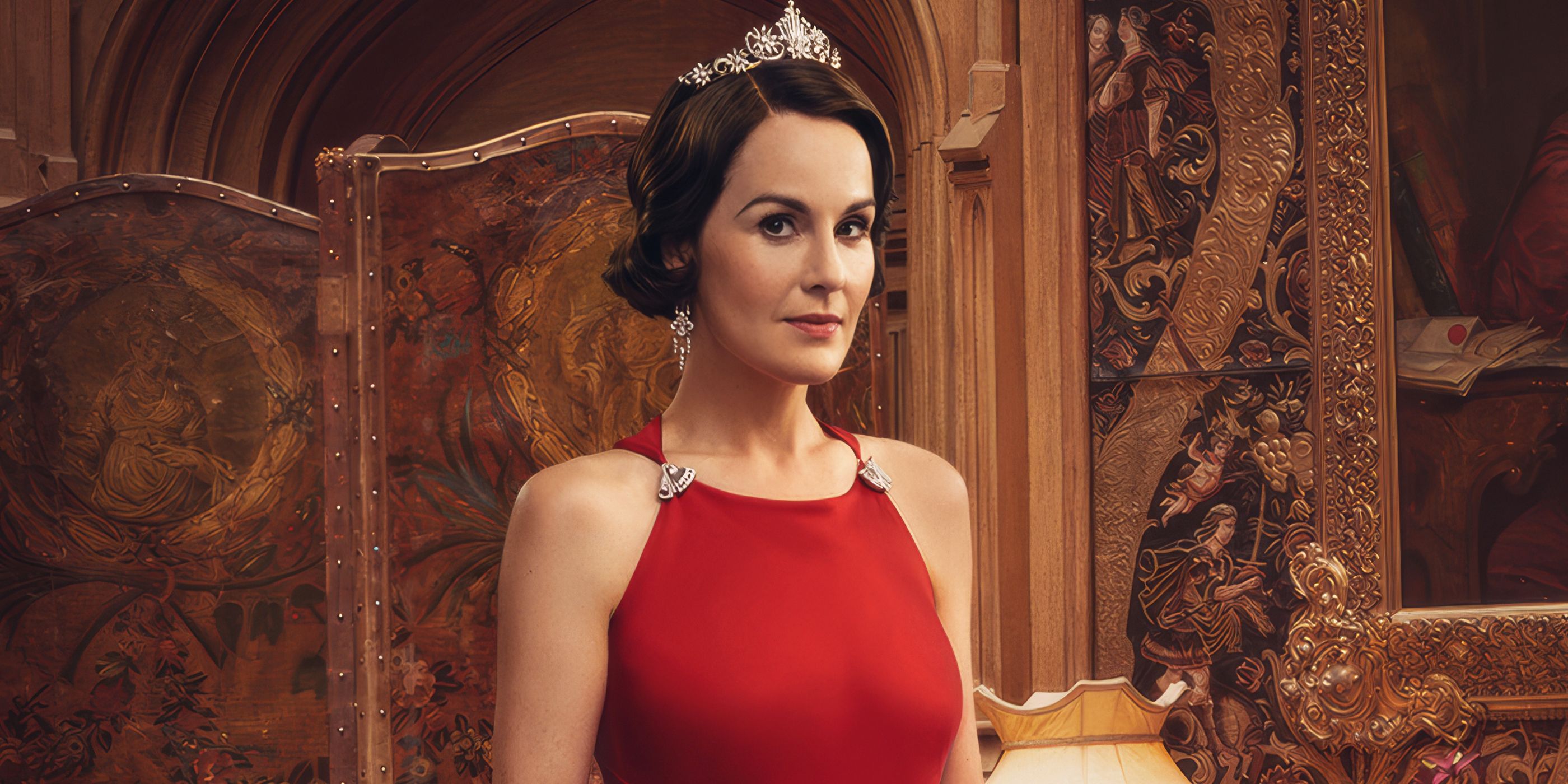 Michelle Dockery as Mary Crawley in Downton Abbey The Grand Finale