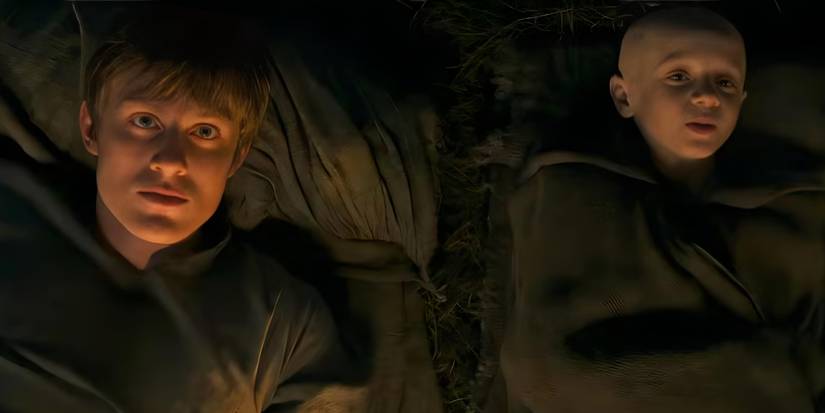 Dunk (Peter Claffey) and Egg (Dexter Sol Ansell) in A Knight of the Seven Kingdoms