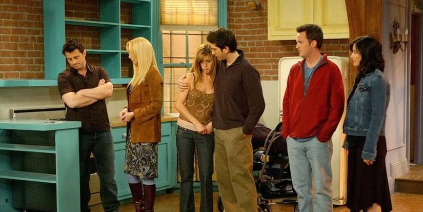 The main Friends cast in the series finale