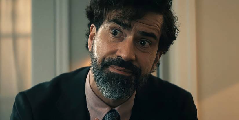 Hamish Linklater's Cipher looking quizzical in Gen V Season 2