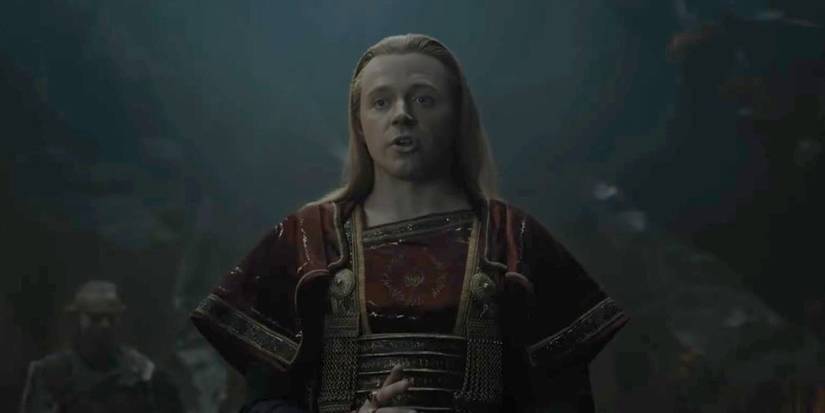 Jack Lowden as Sauron in The Lord of the Rings: The Rings of Power