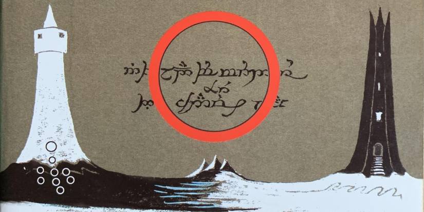 lord of the rings two towers cover j.r.r. tolkien original design
