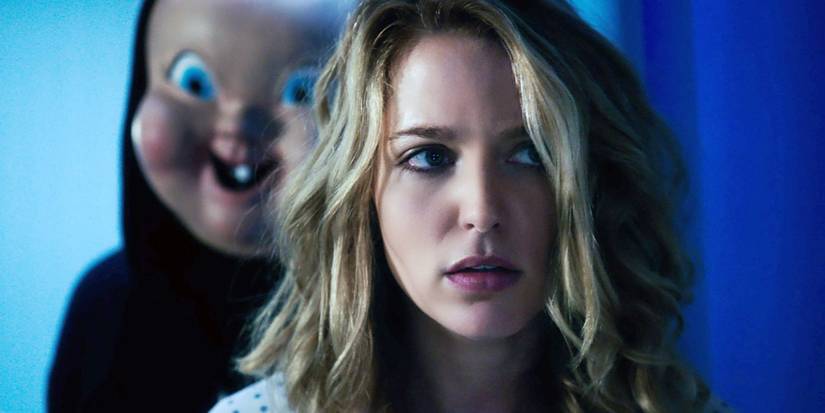 Jessica Rothe and Babyface in Happy Death Day