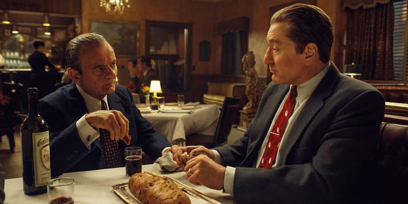 Joe Pesci and Robert De Niro in The Irishman