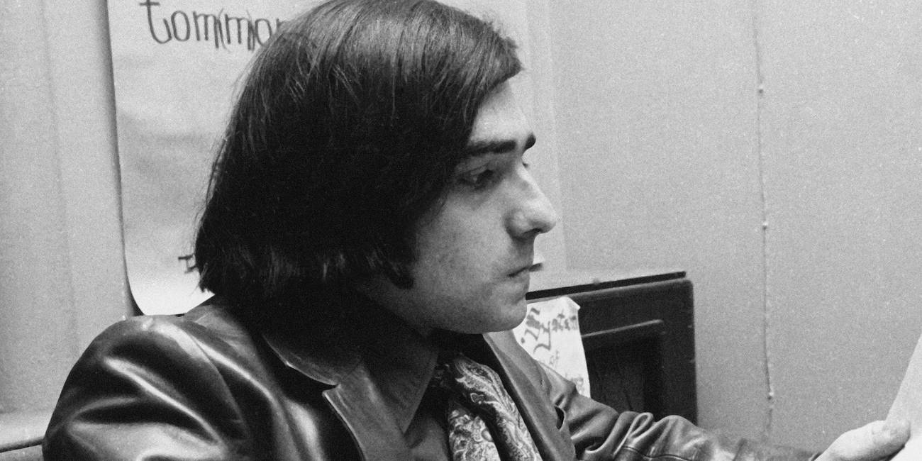 An archival photo of Martin Scorsese in Mr. Scorsese Episode 2