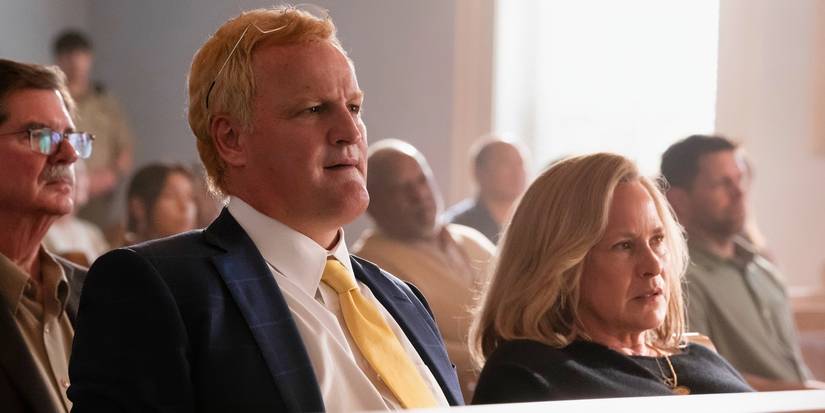 Jason Clarke and Patricia Arquette in Murdaugh: Death in the Family