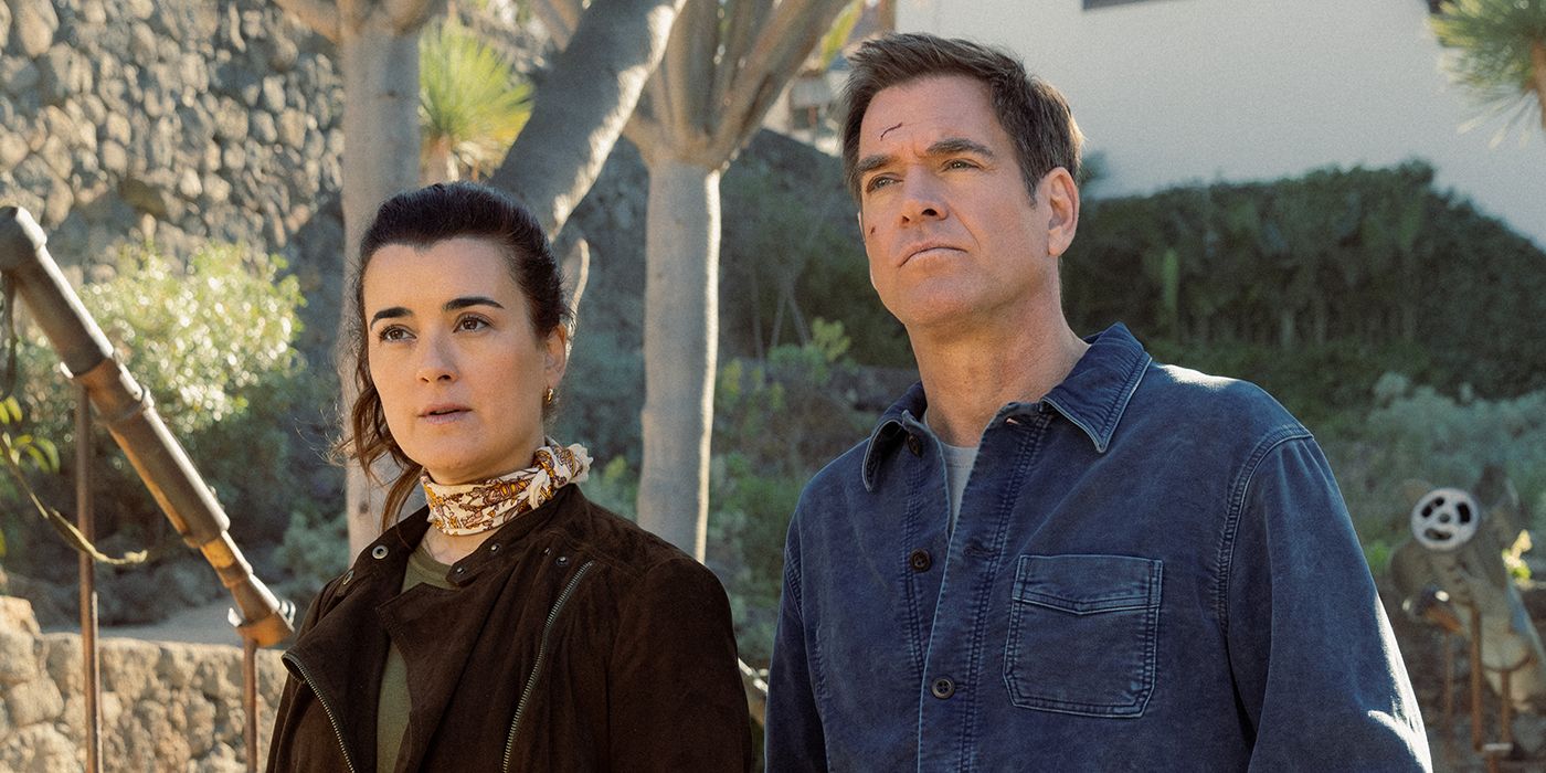 Cote De Pablo as Ziva David and Michael Weatherly as Tony Dinozzo in NCIS: Tony & Ziva, episode 10, season 1