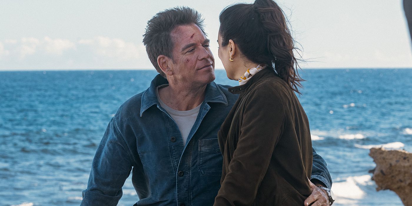 Cote De Pablo as Ziva David and Michael Weatherly as Tony Dinozzo in NCIS: Tony & Ziva, episode 9, season 1