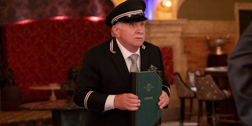 Lester holding his ledger in Only-Murders-in-the-Building-Season-5