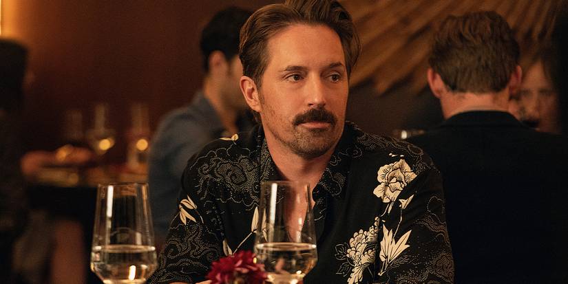 Beck Bennet in a restaurant in the Platonic season 2