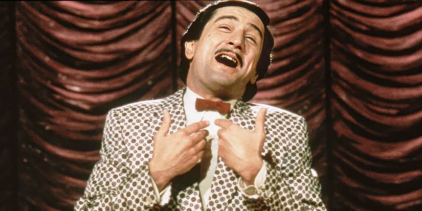 Rupert Pupkin laughing in The King of Comedy