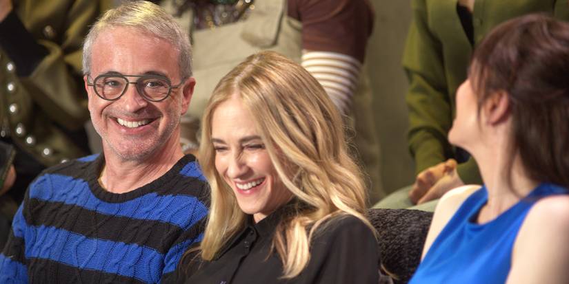 Alex Kurtzman and Holly Hunter at NYCC 2025 for Star Trek: Starfleet Academy.