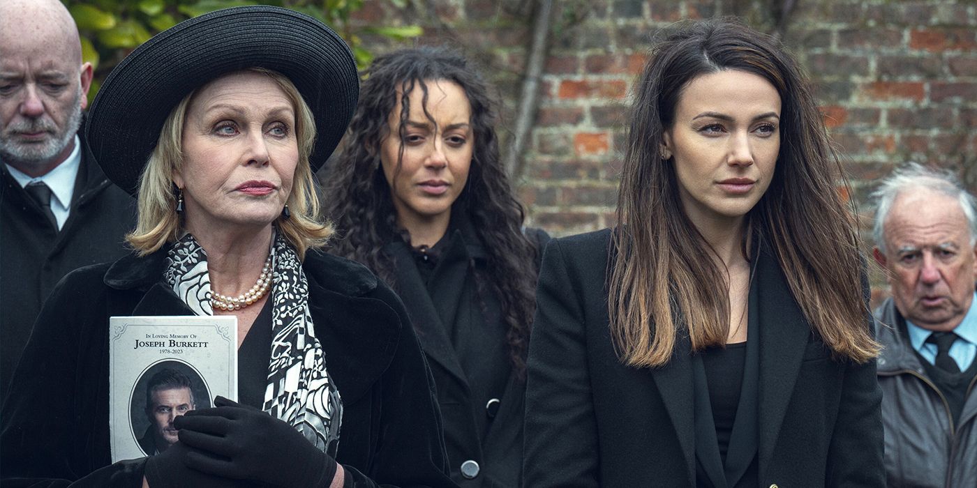 Joanna Lumley and Michelle Keegan in Fool Me Once.