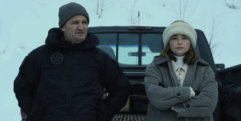 Jason Clarke and Haley Bennett in The Last Frontier Episode 3