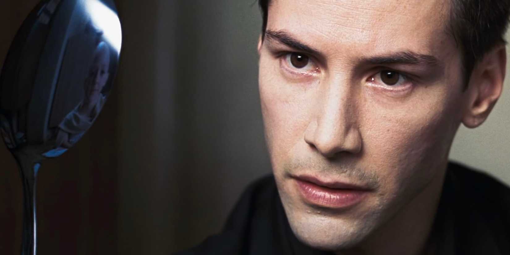 Keanu Reeves as Neo in The Matrix