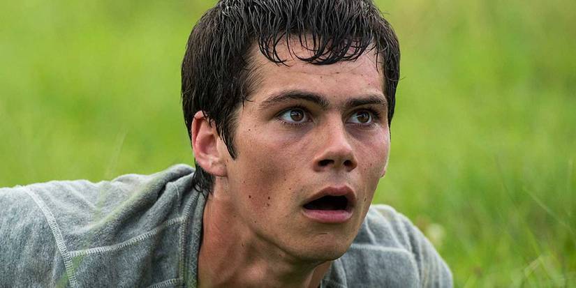 Dylan O'Brien as Thomas in The Maze Runner