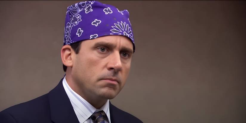 Michael (Steve Carell) as Prison Mike in The Office