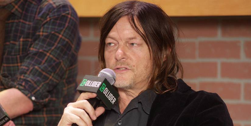 Norman Reedus discussing The Walking Dead: Daryl Dixon Season 3 at NYCC 2025.
