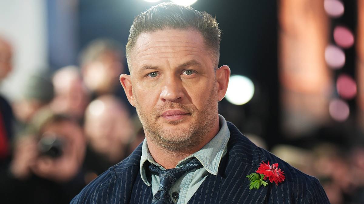 Tom Hardy on the red carpet
