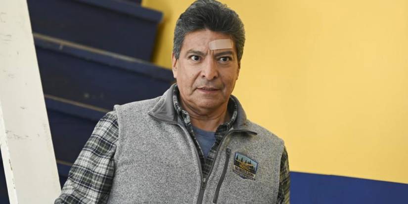 Gus McMillion (Gil Birmingham) wanders the stage on 'Tracker'​​​​​​​