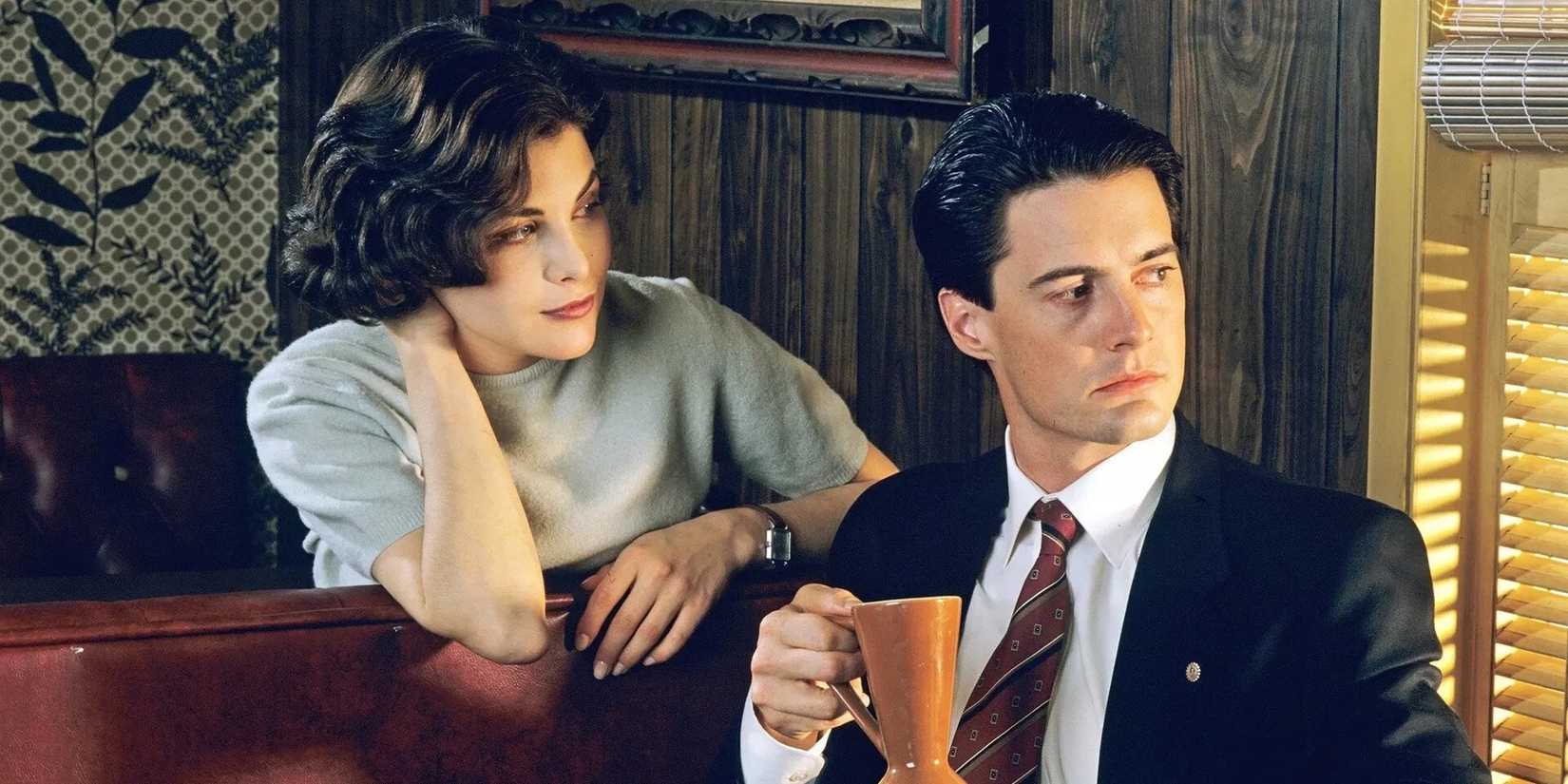 Кайл Маклафлин и Шерилин Фенн в «Твин Пикс»