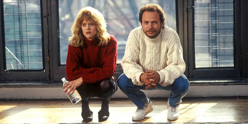 Billy Crystal as Harry Burns and Meg Ryan as Sally Albright in When Harry Met Sally